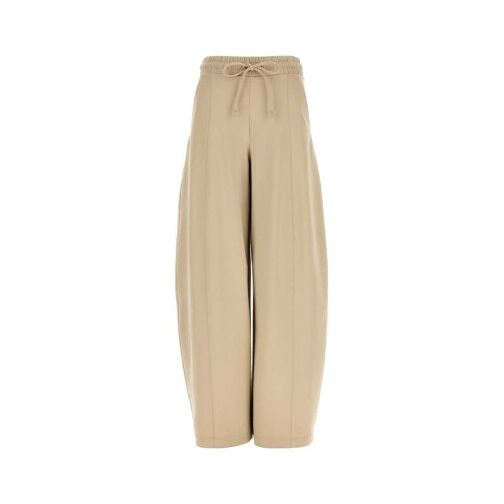 Max Mara Women Beige Nylon Blend Olmo Joggers
